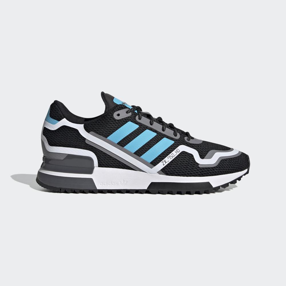 Originals Adidas ZX 750 HD Barbati Romania - Negrii/Albastri Deschis/Gri FV2874